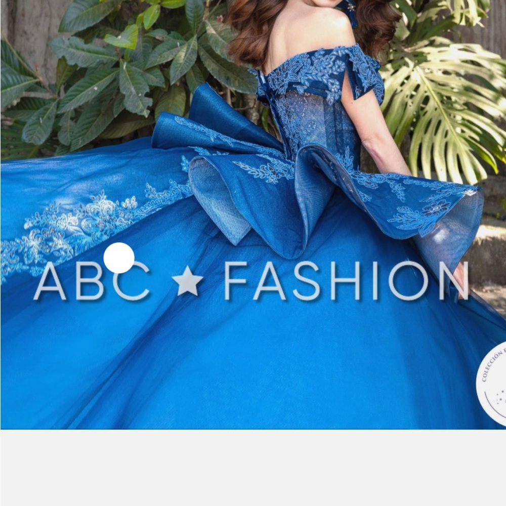 Ragazza Fashion. long off the shoulder quinceanera dress